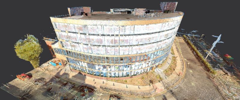 Monocle, Hull, Laser Scanning for Allenby Commercial